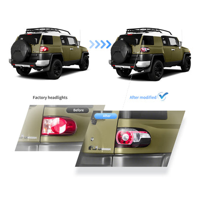 Fanali Posteriore Completo per Toyota FJ Land Cruiser (2007-2014) a LED