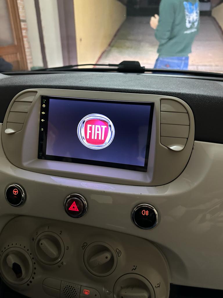 Autoradio per FIAT 500s [2007 - 2014] - 2Din 7"Pollici, Bluetooth, Radio, Touch, USB, SD, Mirror Link Android & IOS