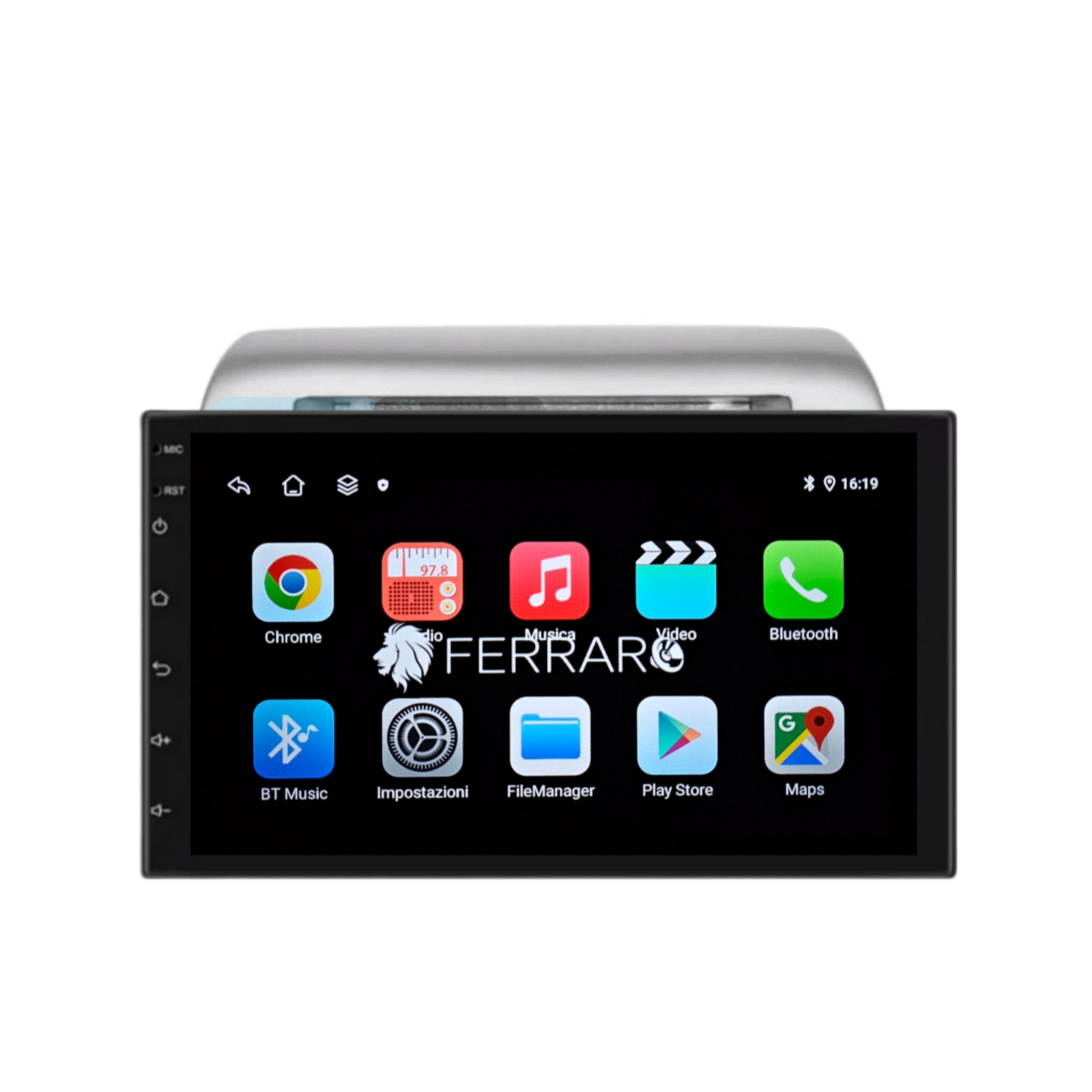 Car Radio for LANCIA Y [From 2003 onwards] - 1Din 7"Inch, Android, Bluetooth, Radio, GPS, Wifi, Youtube, PlayStore, CarPlay + Android Auto