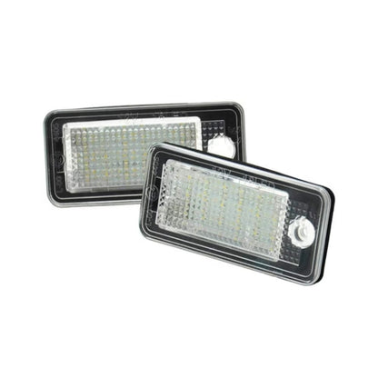 Set Luci Targa a Led per Audi (Compatibilità in Descrizione), Plug and Play