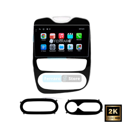Autoradio per Renault Clio 4 Serie 10.1" 2K | 2012-2019 | Android | Bluetooth | CarPlay | Android Auto | 4/64GB Ram