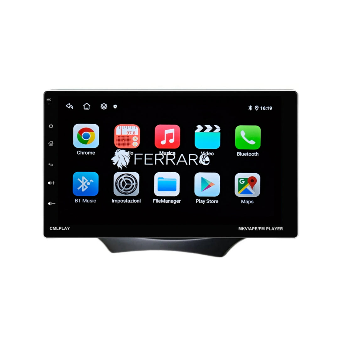 Autoradio per Ford Ka 1Din 9" | 2008-2016 | Android | Bluetooth | Estraibile | CarPlay | Android Auto | 2/32GB Ram