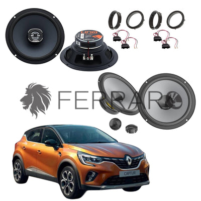 Hertz Kit 6 Casse | K 165 | X 165 | Ant/Post | Renault Captur I | 1ª Serie (2013-2019)