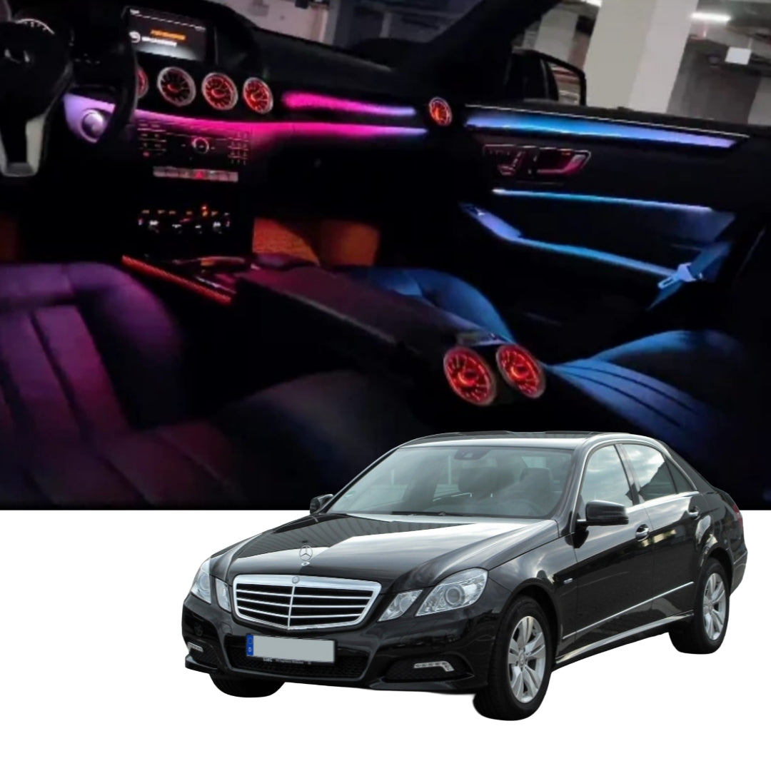 Ambient Light per Mercedes Benz Classe E W212, 256 Colori RGB