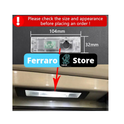 Telecamera Posteriore per BMW, Mini (Compatibilità in Descrizione) AHD 1920x1080, 170° Gradi