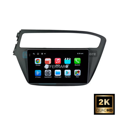 Autoradio per Hyundai i20 GB/IB 9" 2K | 2018-2020 | Android | Bluetooth | CarPlay | Android Auto | 12/256GB Ram