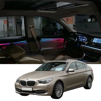 Ambient Light per BMW Serie Gran Turismo F07 (2009-2017), 256 Colori RGB