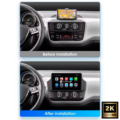 Autoradio per Volkswagen UP 9" 2K | 2011-2024 | Android | Bluetooth | CarPlay | Android Auto | 12/256GB Ram
