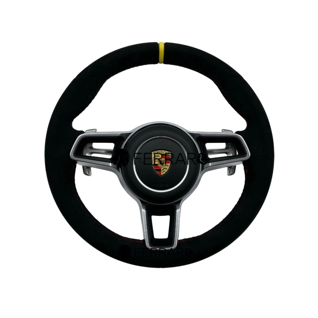 Volante per Porsche, Linea Rossa, Etichetta Gialla, Piccole Palette