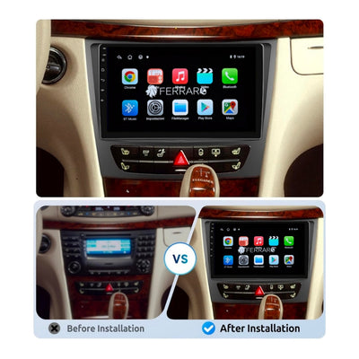 (PRENOTA) Autoradio per CLS, C219 (2004-2010) 9" Android, Bluetooth, CarPlay, Android Auto, 2GB/4GB/6GB/8GB Ram