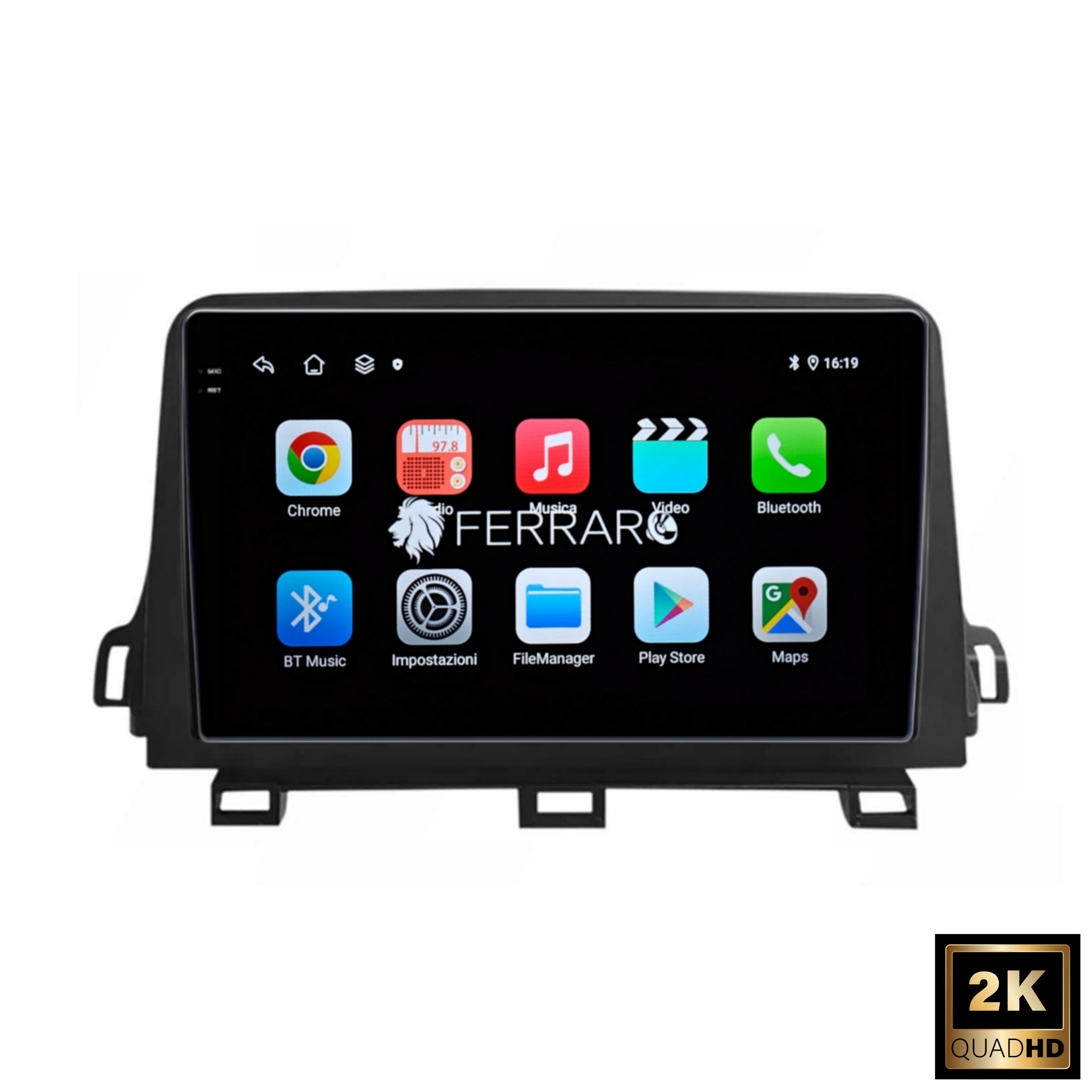 Autoradio per MG HS 10.1" 2K | 2018-2020  | Android | Bluetooth | CarPlay | Android Auto | 4/64GB Ram