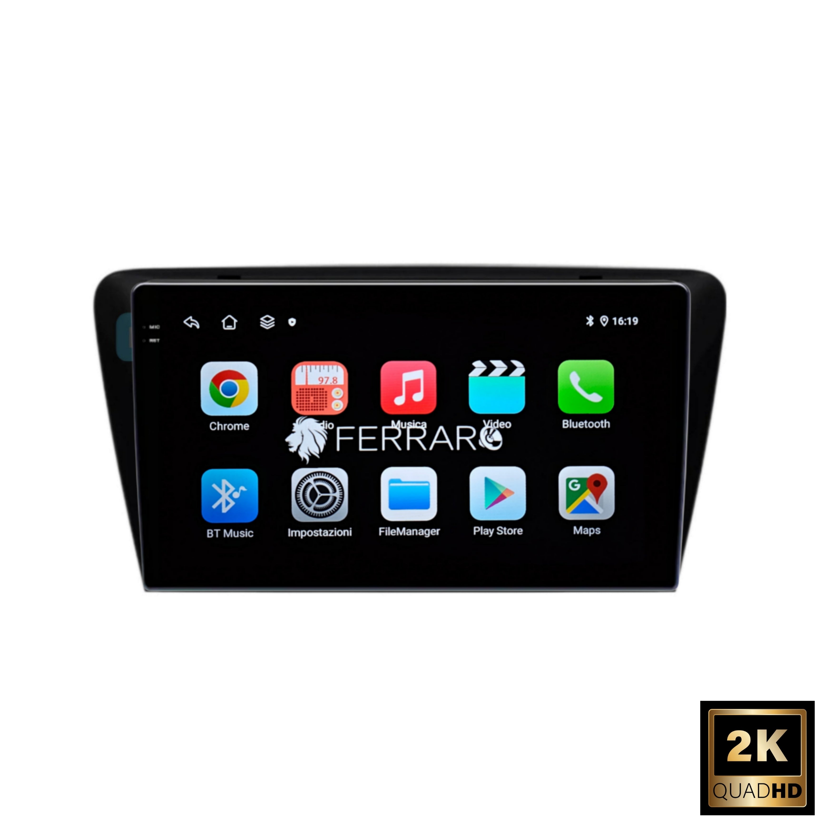 Autoradio per Skoda Octavia 3 A7 10.1" 2K | 2013-2020 | Android | Bluetooth | CarPlay | Android Auto | 4/64GB Ram