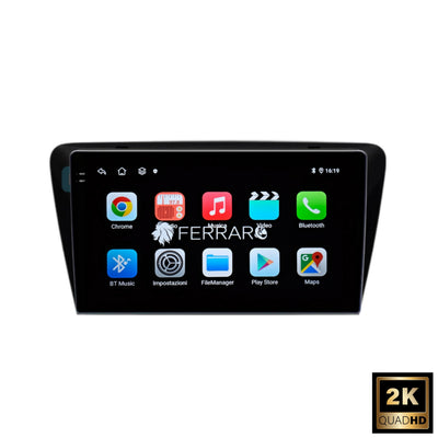 Autoradio per Skoda Octavia 3 10.1" 2K | 2012-2019 | Android | Bluetooth | CarPlay | Android Auto | 4/64GB Ram