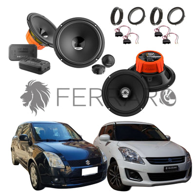 Hertz Kit 6 Casse | DSK 165.3 | DCX 165.3 |  Ant/Post | Suzuki Swift IV | V (2003-2017)