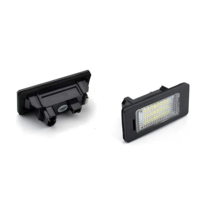 Set Luci Targa a Led per BMW Serie 3, 4, 5, X (Compatibilità in Descrizione), Plug and Play