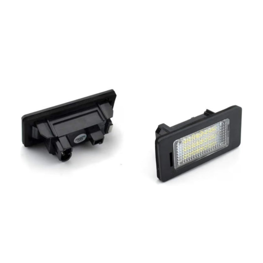 Set Luci Targa a Led per BMW Serie 3, 4, 5, X (Compatibilità in Descrizione), Plug and Play