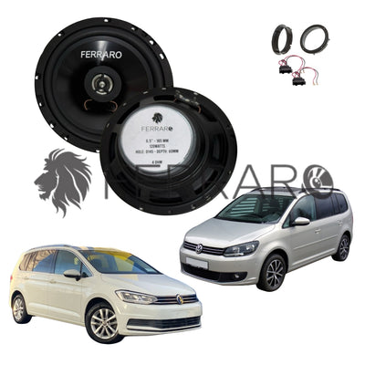 FerraroStore Kit 2 Altoparlanti | ASC-652PC | Posteriori | VW Touran 1ª e 2ª Serie (2003-2024)