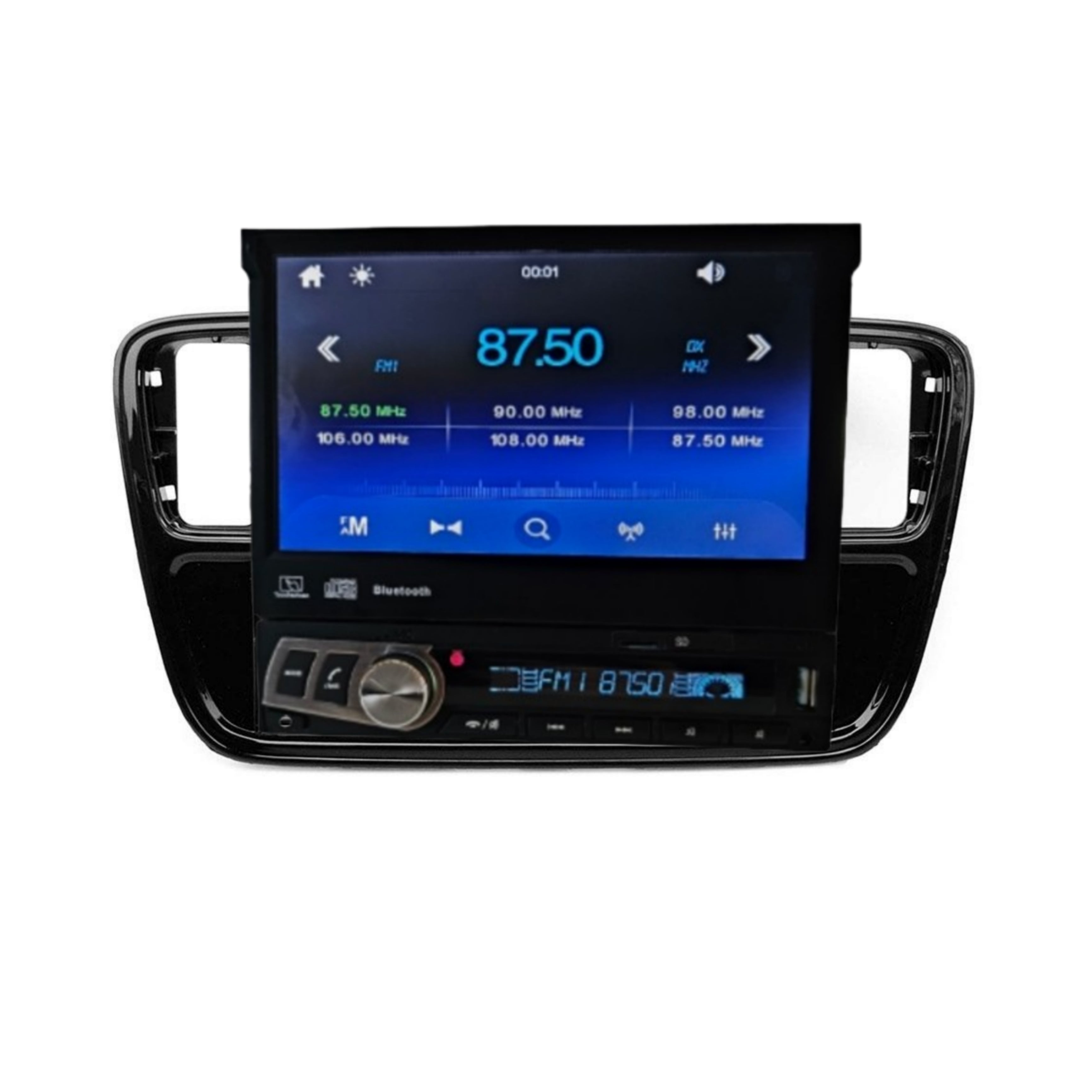 Autoradio per Volkswagen UP 7" | 2011-2024 | Bluetooth | Radio | Motorizzato | Mirror Link