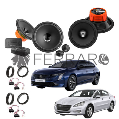 Hertz Kit 6 Casse | DSK 165.3 | DCX 165.3 | Ant/Post | Peugeot 508 1ª/2ª (2010-2024)