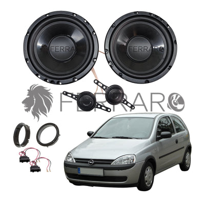 FerraroStore Kit 2 Altoparlanti | ASK-165.2 | Anteriori | Opel Corsa C