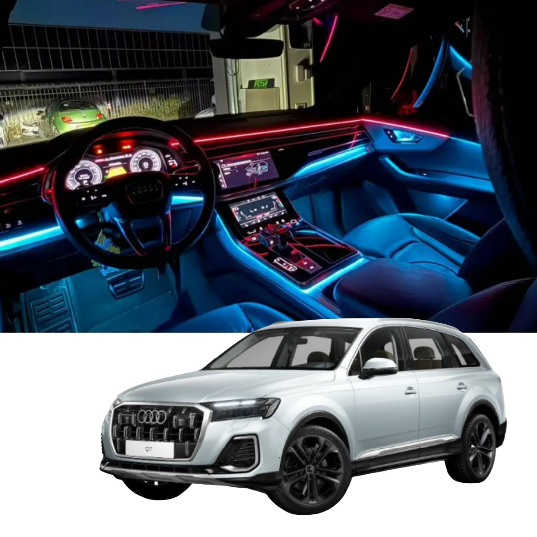 Ambient Light per Audi Q7 (2020-2025), 64 Colori RGB