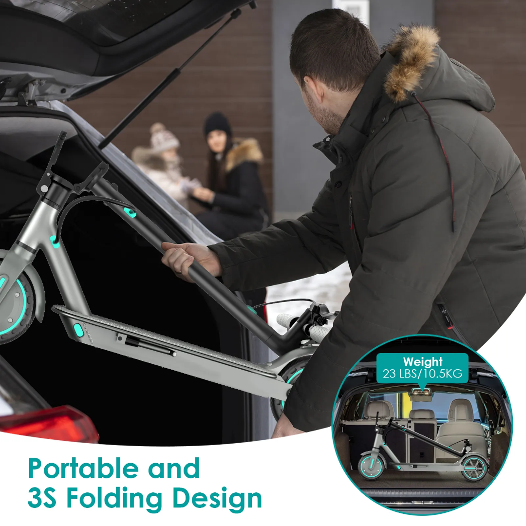 FerraroStore D8 Pro con Sospensioni, Monopattino Pieghevole, 8.5", Batteria 36V