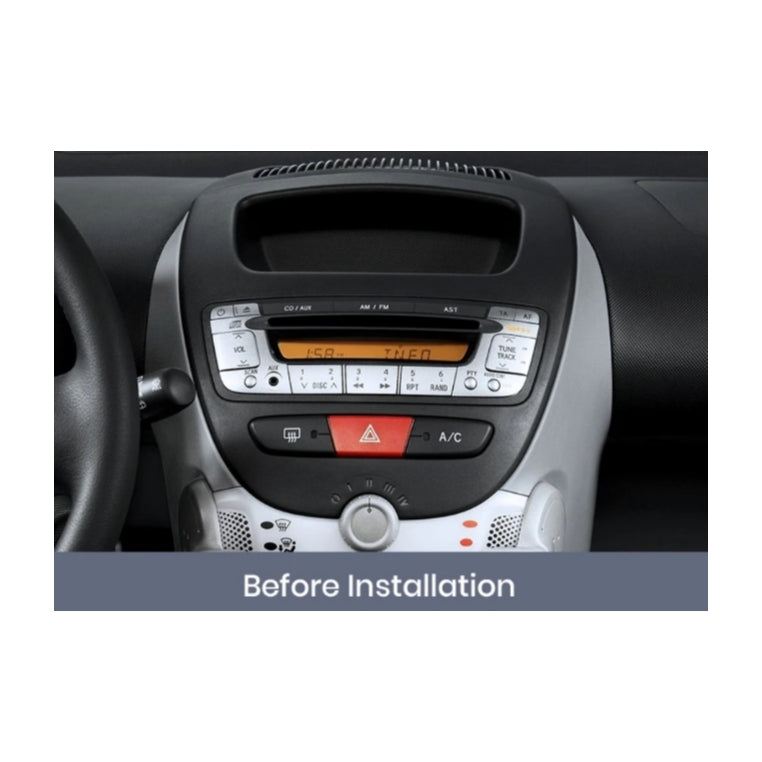 Autoradio per Toyota Aygo | Citroen C1 | Peugeot 107 10.1" 2K | Android | Bluetooth | CarPlay | Android Auto | 4/64GB Ram