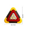 EMERGENCY LIGHT Triangle - CAR Emergency, Roadside Assistance, Warning Light, Road Safety.