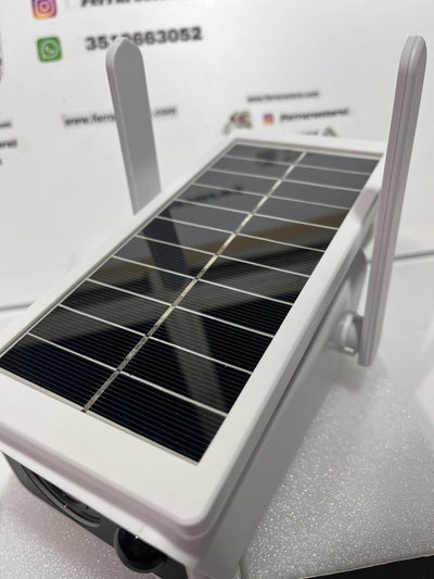 Telecamera Solare Wifi, 2MPX, Infrarossi, Sensore di Movimento, SD, IP67, App