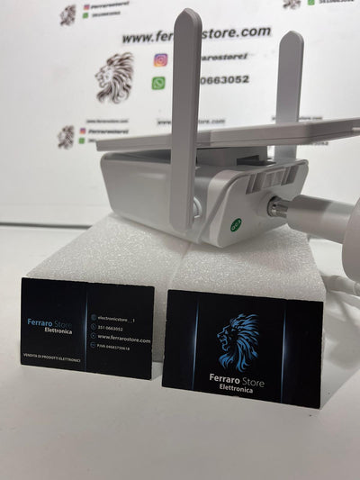 Telecamera Solare Wifi, 2MPX, Infrarossi, Sensore di Movimento, SD, IP67, App