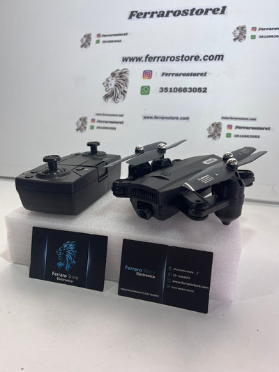 Mini Drone, Pieghevole Quadricottero, GPS, HD, Telecomando, App