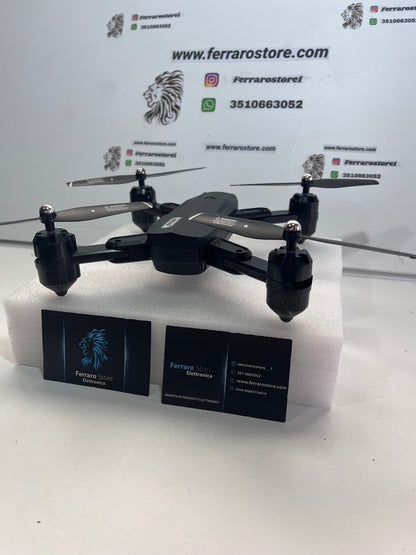 Mini Drone [PIEGHEVOLE] - Quadricottero, GPS, Camera HD, Telecomando,Telefono, App