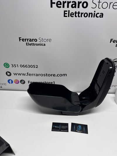 Bracciolo Universale, Per Auto, Poggiabraccio, Alta Qualità, in Pelle, Portaoggetti