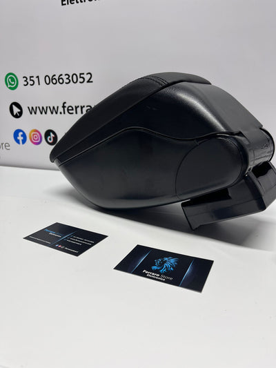 Bracciolo Universale, Per Auto, Poggiabraccio, Alta Qualità, in Pelle, Portaoggetti