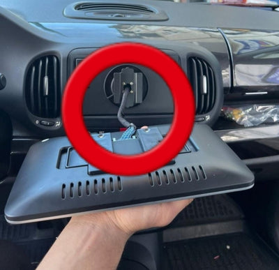 Cavo di Alimentazione 10"Pollici, Universale, Ripristino Autoradio, Display 10"Pollici, Cavo Collegamento