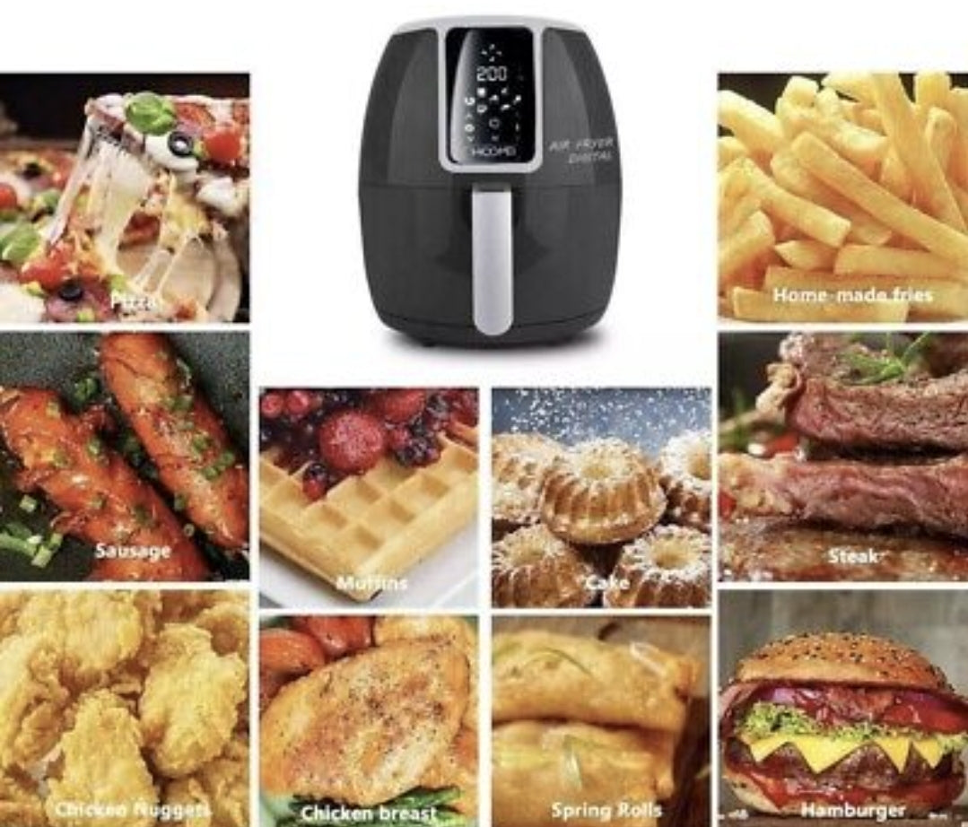 Hot Electric Air Fryer Without Oil 4.5L 1500W Touch Display HM-5378B