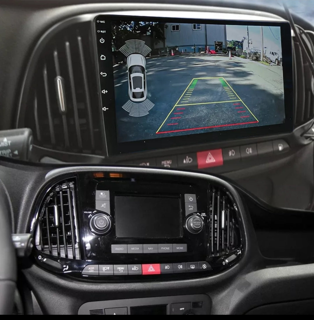Autoradio per Fiat Doblo [2015 - 2019]  - 2GB/4GB/6GB/8GB Sistema auto Intelligente, 2Din 9"Pollici, GPS, Navigatore, Wifi