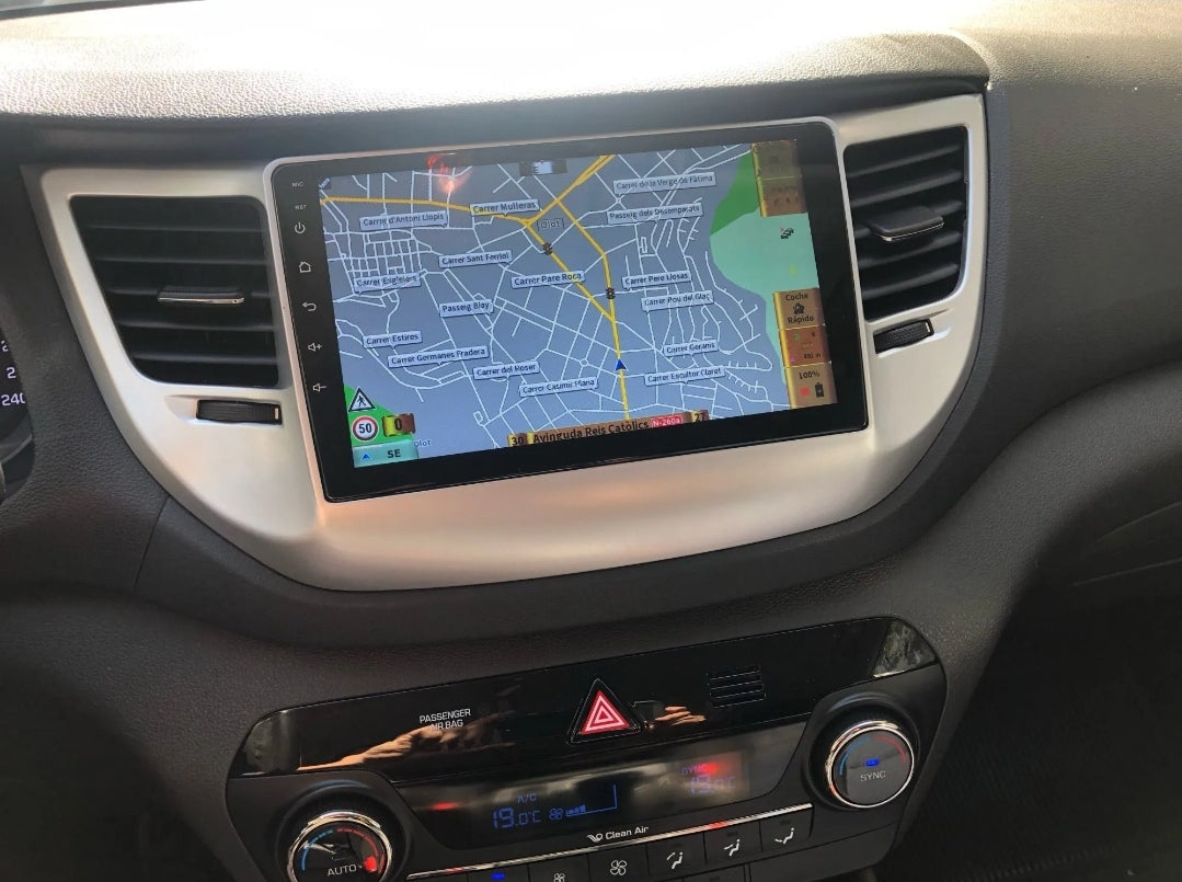 Autoradio per HYUNDAI IX35 TUCSON 3 [2015 - 2018] - Sistema auto Intelligente, 2Din 9"Pollici, GPS, Navigatore, Wifi