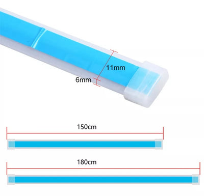 Led Car Bonnet Lights - Led with sequential scanning, Headlight strip, Universal, Automatic Atmosphere, 12V