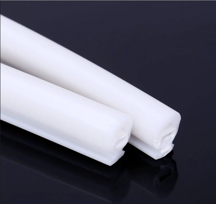 Led Flessibile per AUTO 2PZ - Fari Auto, SET Illuminazione, da 60cm, Striscia Led, Bianco & Giallo.