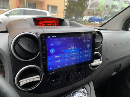 Autoradio per CITROEN BERLINGO B9 [2008 - 2019] - Sistema auto  Intelligente, 2Din 9Pollici, GPS, Navigatore, Wifi
