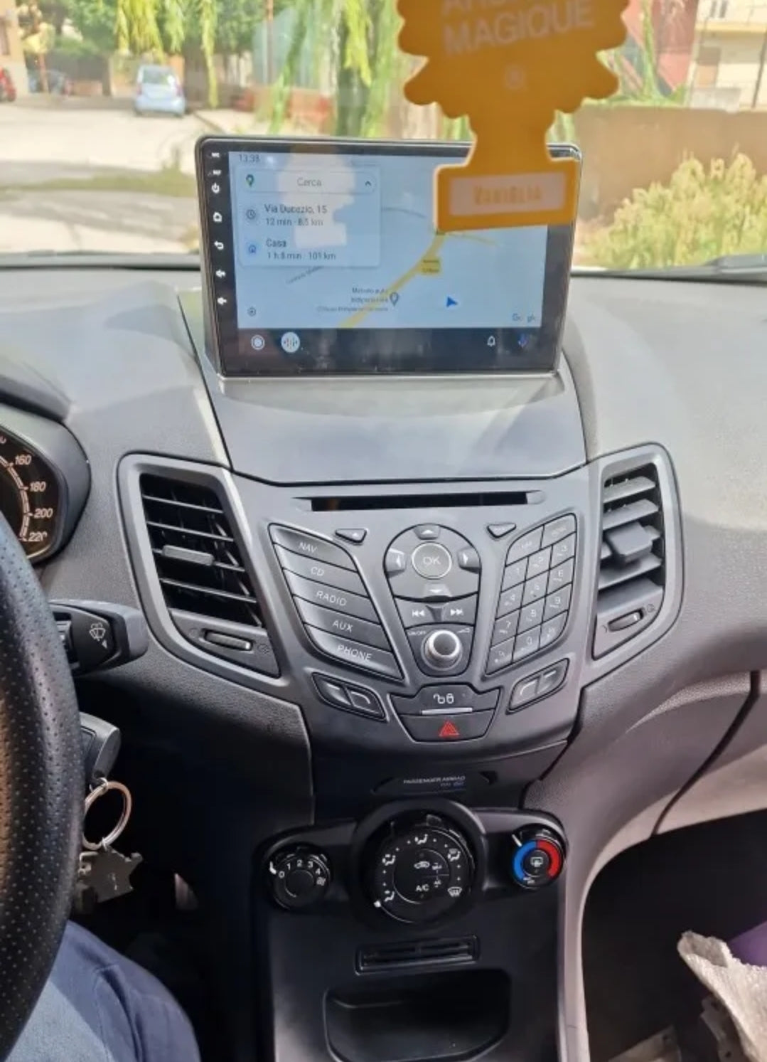 Autoradio per FORD FIESTA MK6 [2009 - 2017] - Autoradio con Sistema Intelligente, GPS, Navigatore, 2Din 9"Pollici, Wifi