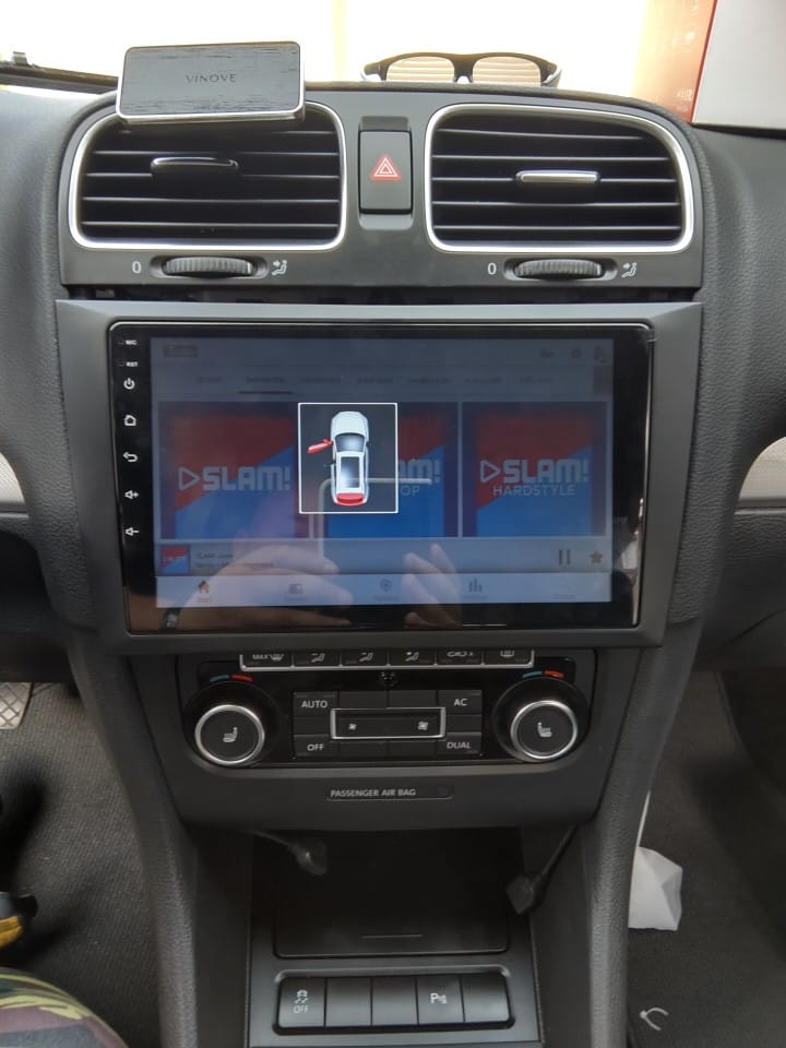 Autoradio per GOLF 6 [2008- 2016] - Sistema auto Intelligente, 2Din 9"Pollici, GPS, Navigatore, Radio RDS, Wifi