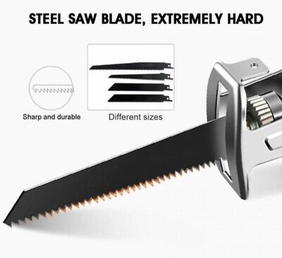 Reciprocating Saw - 26V Dual Battery, Chainsaw with Suitcase