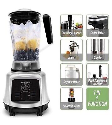 Blender Mixer - Electric Kitchen 1100w, Ice Smoothie, Juicer, Food